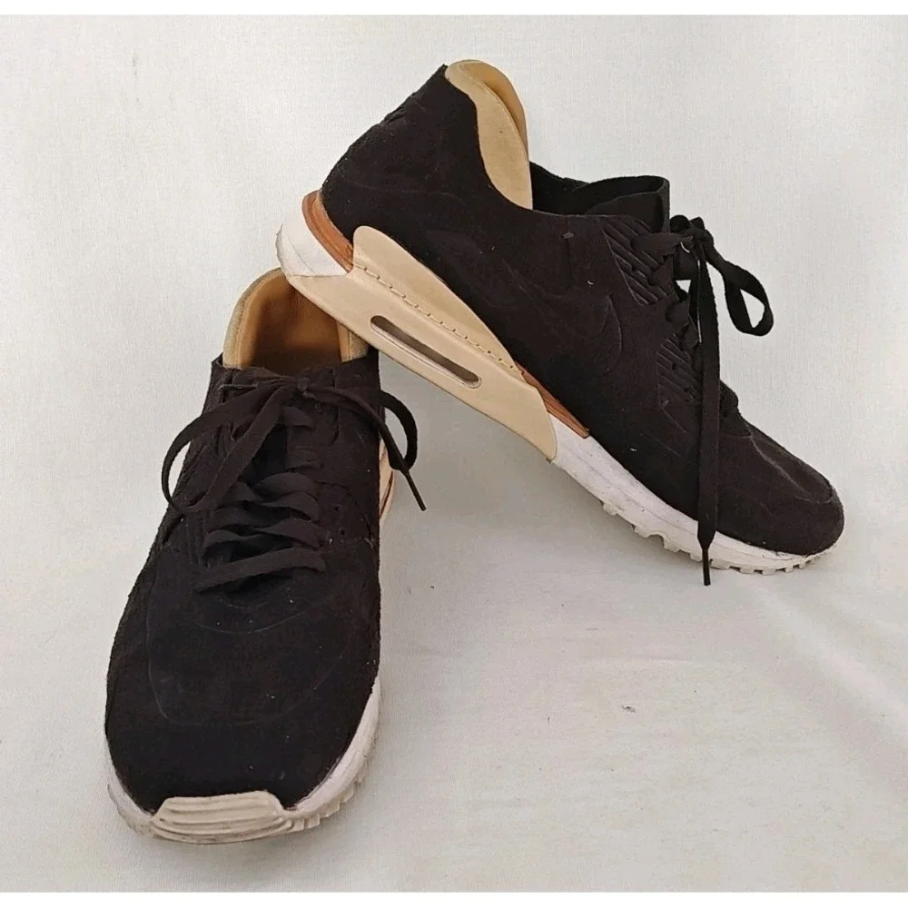 Nike Air Max 90 Royal Velvet Brown tan Men's Size 11 2016 Shoes 885891-200